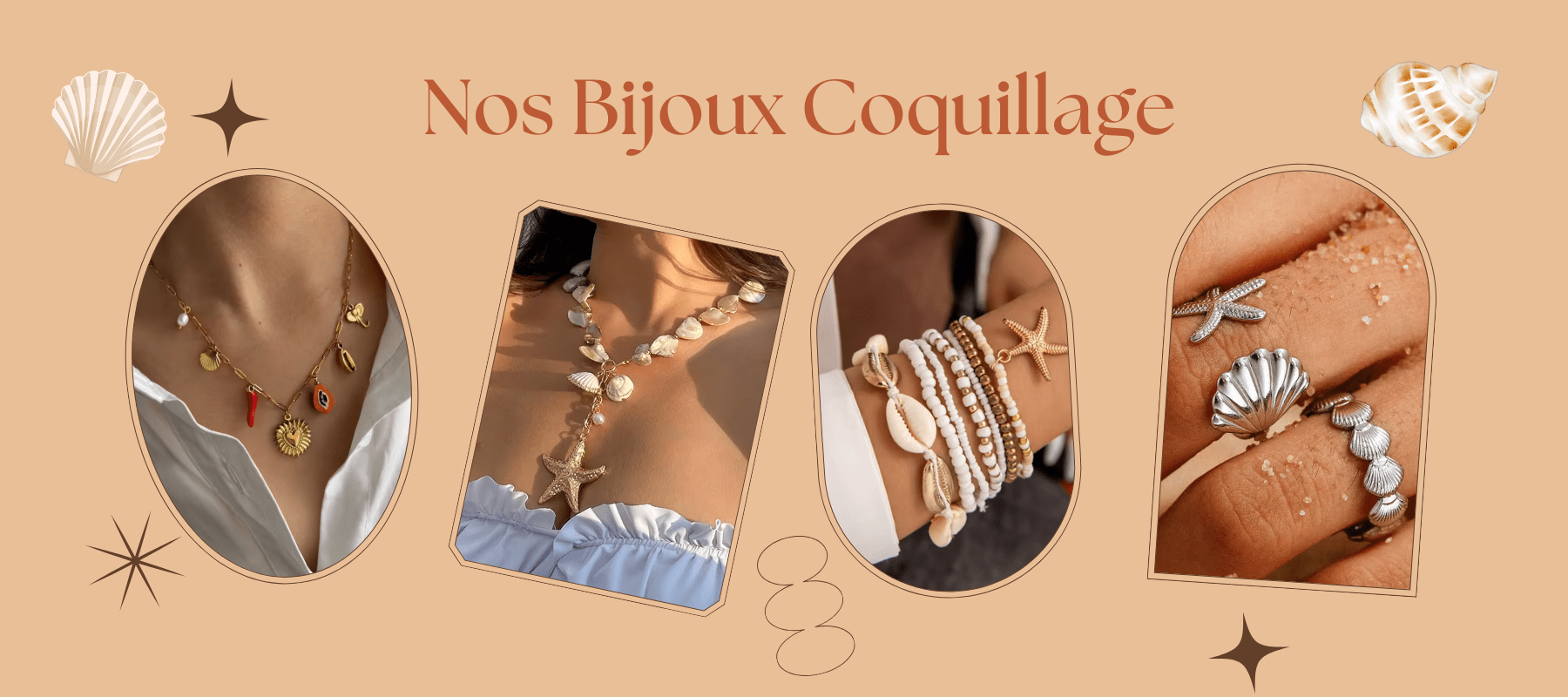 Boutique de bijoux coquillage