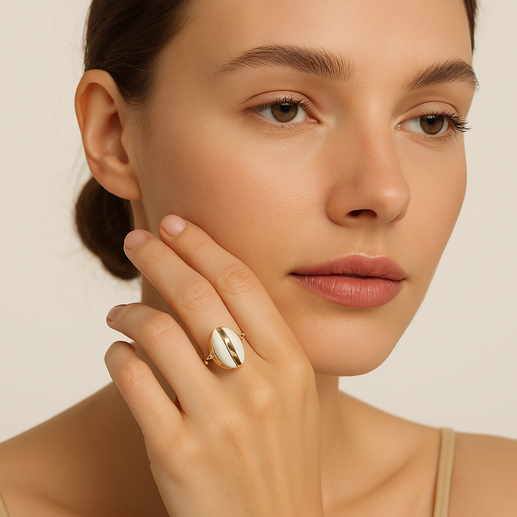 bague coquillage