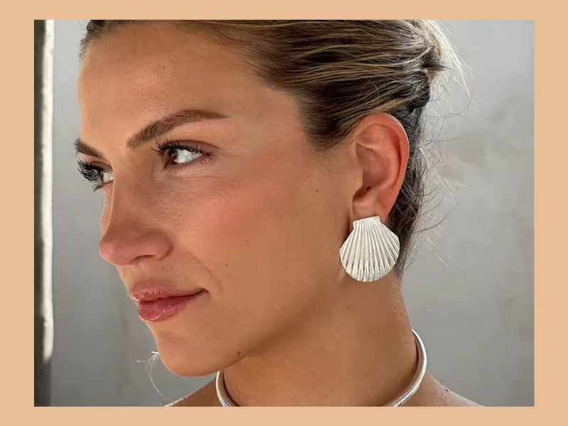 boucles d'oreilles coquillage