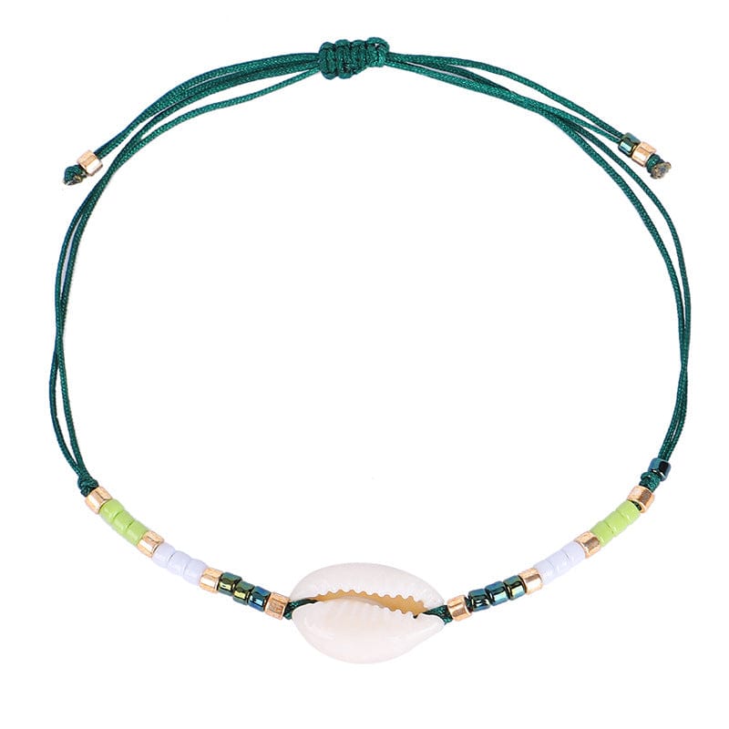 Bracelet Cheville Coquillage De Pêche