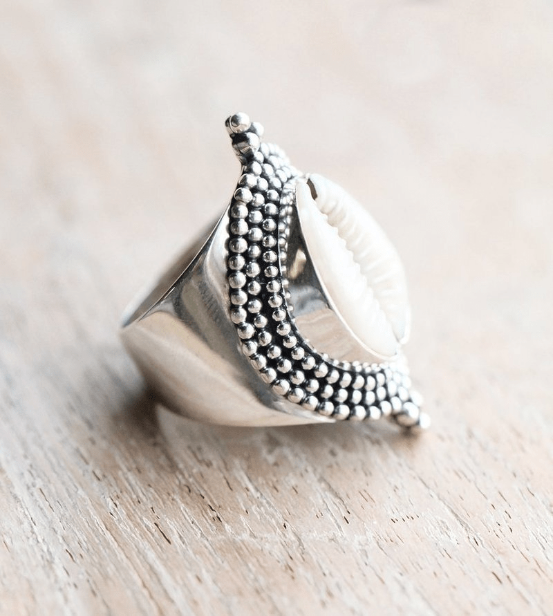 Bague Cauri Argent
