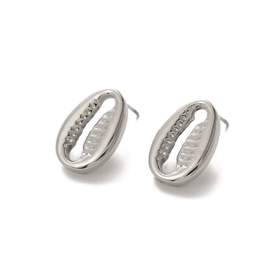Boucles d'Oreilles Coquillage Argent