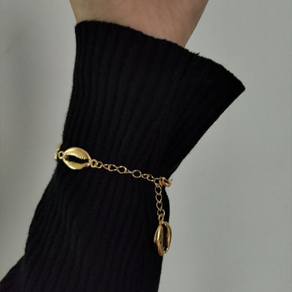 Bracelet Coquillage Acier Inoxydable