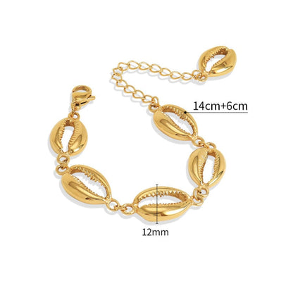 Bracelet Coquillage Acier Inoxydable