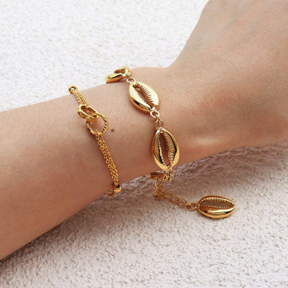Bracelet Coquillage Acier Inoxydable