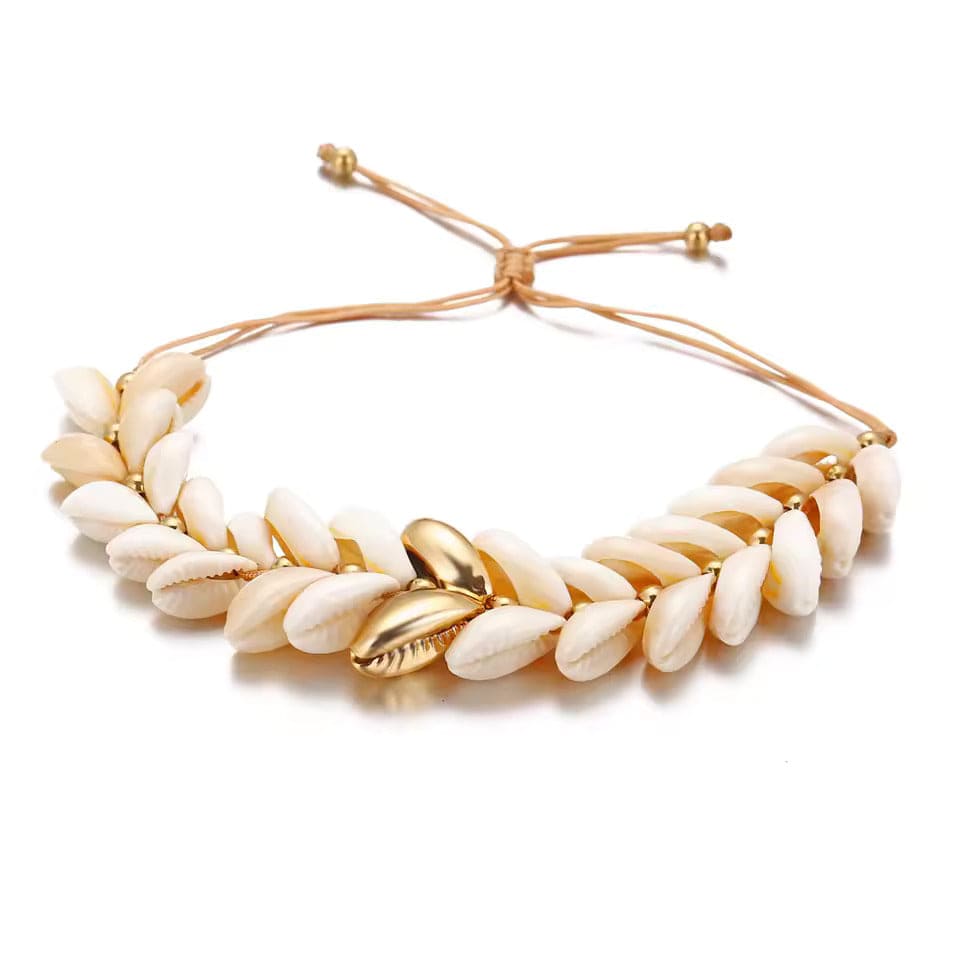 Bracelet Coquillage Africain