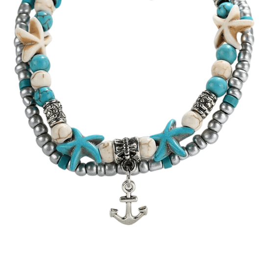 Bracelet Coquillage Ancre Femme