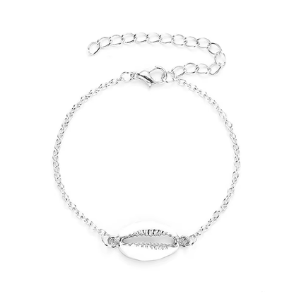 Bracelet Coquillage Argent Femme