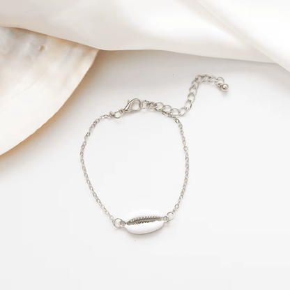 Bracelet Coquillage Argent Femme