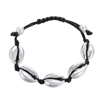Bracelet Coquillage Argent Homme