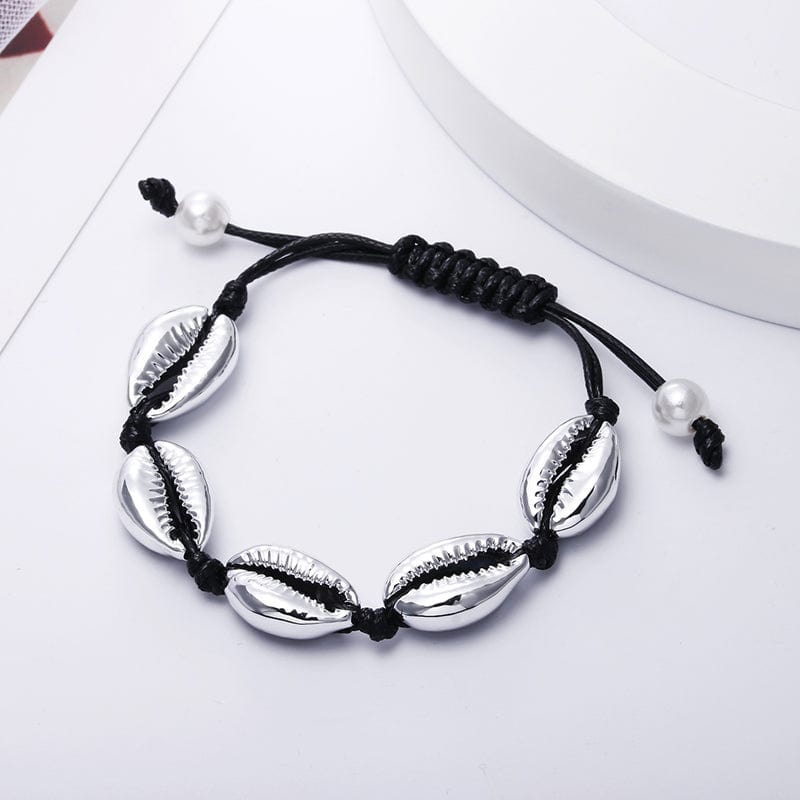 Bracelet Coquillage Argent Homme