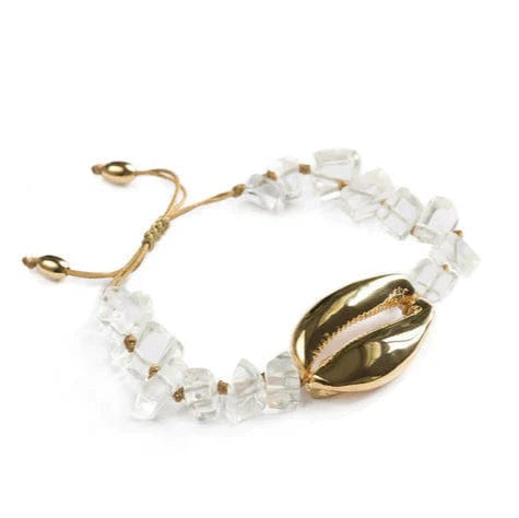 Bracelet Coquillage Cordon Nœud