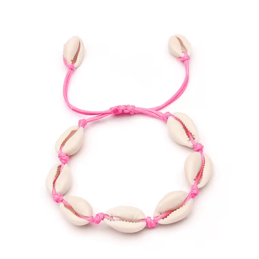 Bracelet Coquillage Crustacé Blanc