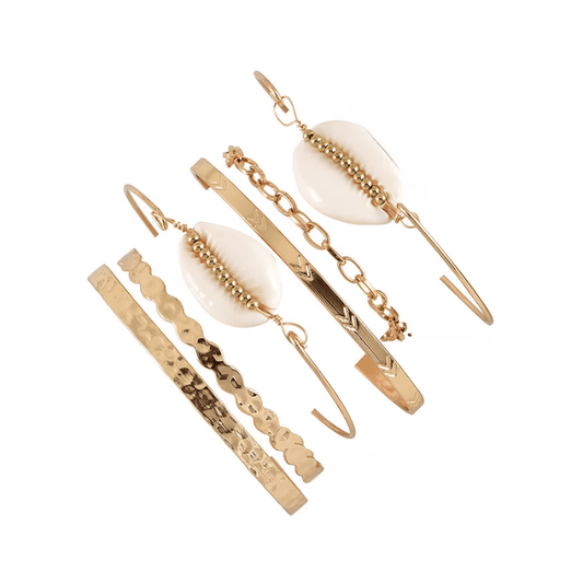 Bracelet Coquillage Doré