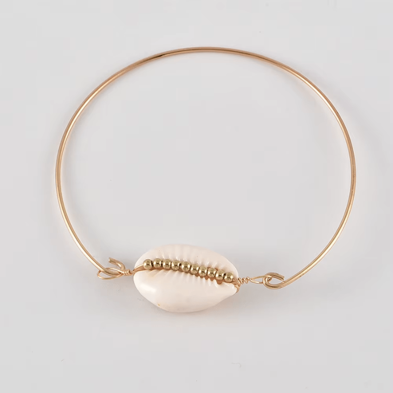 Bracelet Coquillage Doré