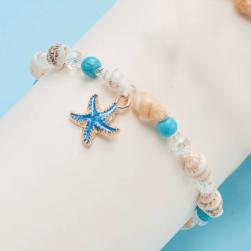Bracelet Coquillage Étoiles de Mer