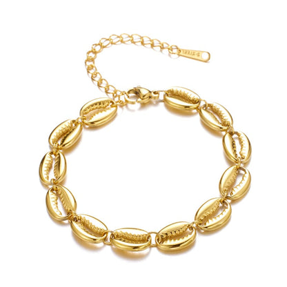 Bracelet Coquillage Grain De Café