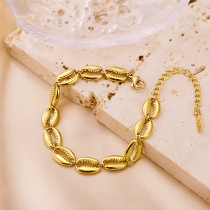 Bracelet Coquillage Grain De Café