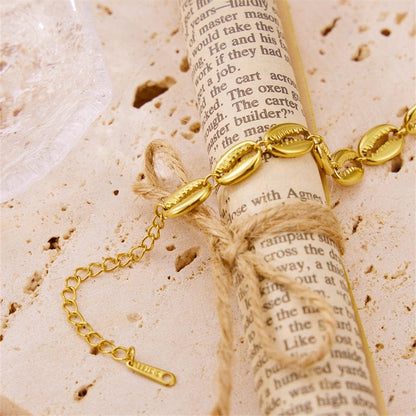 Bracelet Coquillage Grain De Café