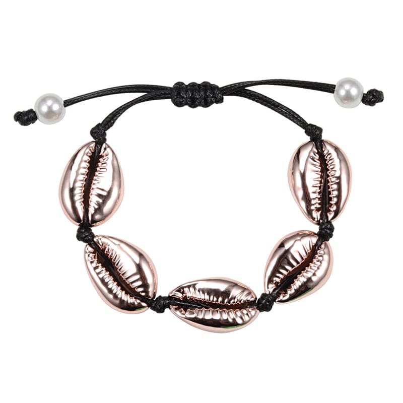 Bracelet Coquillage Homme Or Rose