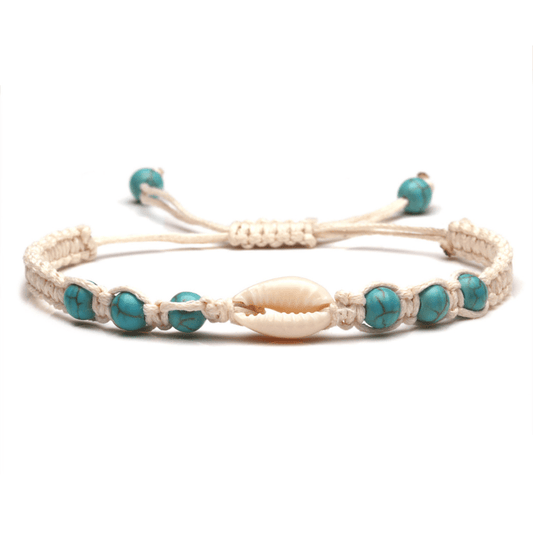Bracelet Coquillage Macramé