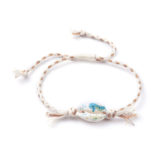 Bracelet Coquillage Multicolore Hippocampe