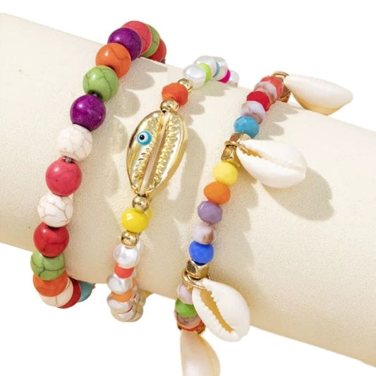 Bracelet Coquillage Œil