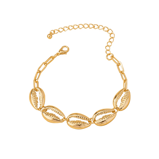 Bracelet Coquillage Or