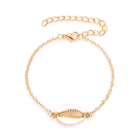 Bracelet Coquillage Or Femme