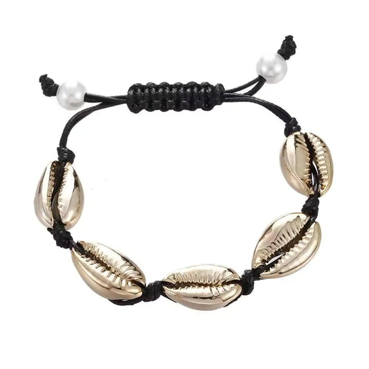 Bracelet Coquillage Or Homme