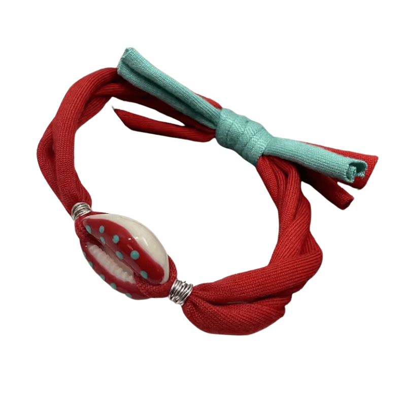 Bracelet Coquillage Tissu