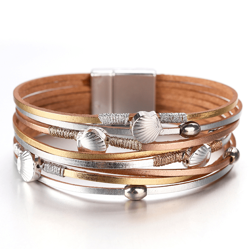 Bracelet Or Coquillage Saint-Jacques