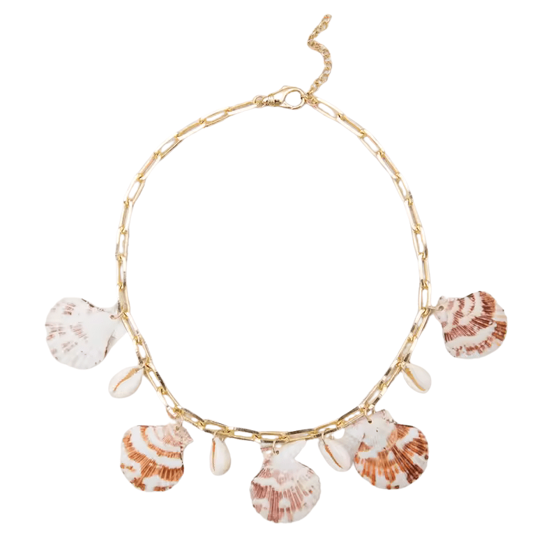 Breloque Coquillage Blanc