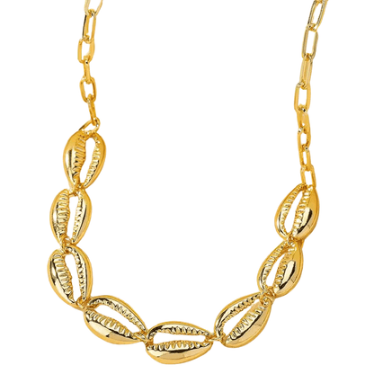 Choker Coquillage Doré
