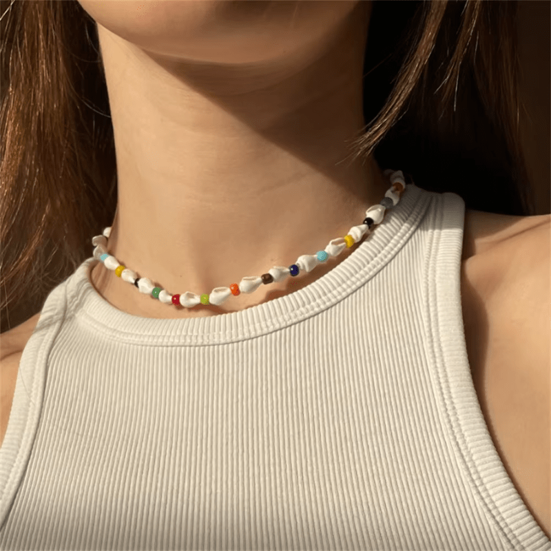 Collier Coquillage Années 80