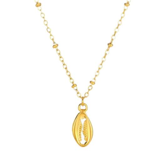 Collier Coquillage Doré