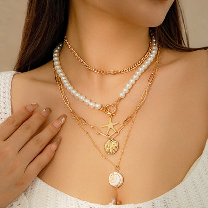 Collier Coquillage Oeil De Sainte Lucie