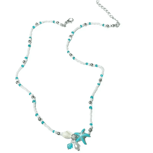 Collier Coquillage Pendentif Étoile De Mer