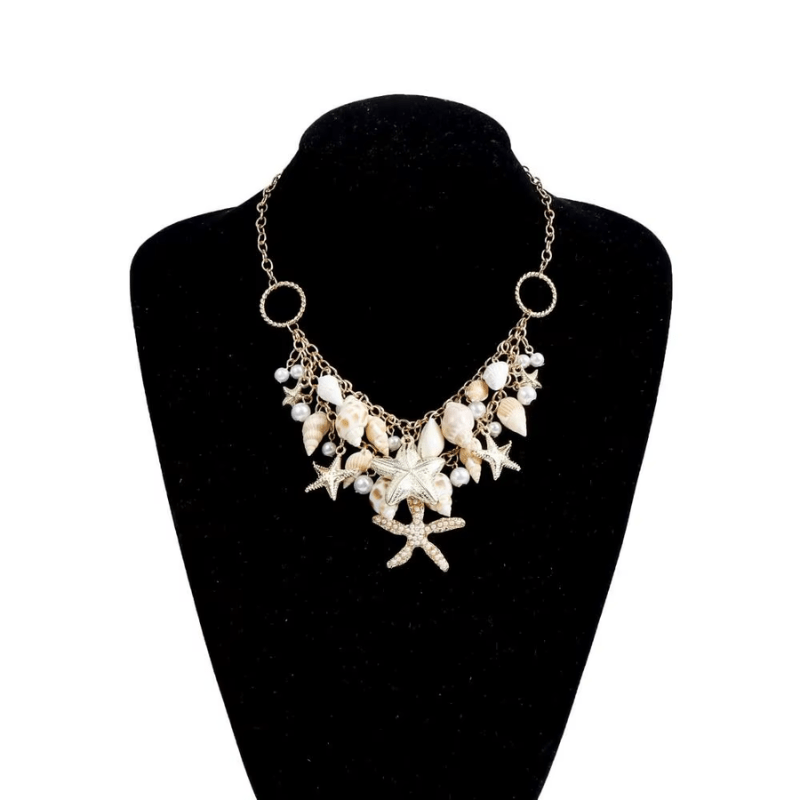 Collier Coquillage Pendentif XXL