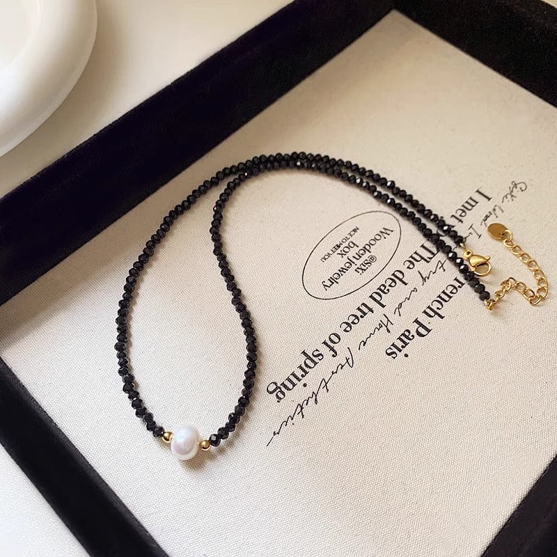 Collier Coquillage Perle D'Eau Douce