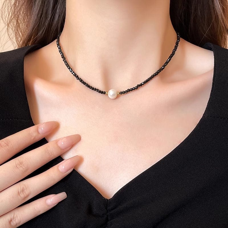 Collier Coquillage Perle D'Eau Douce