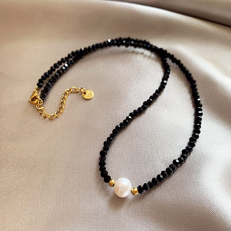 Collier Coquillage Perle D'Eau Douce