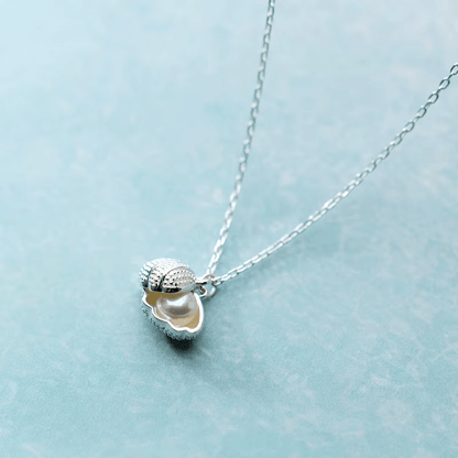 Collier Coquillage Qui S'ouvre