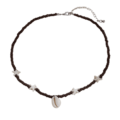 Collier Coquillage Surfeur