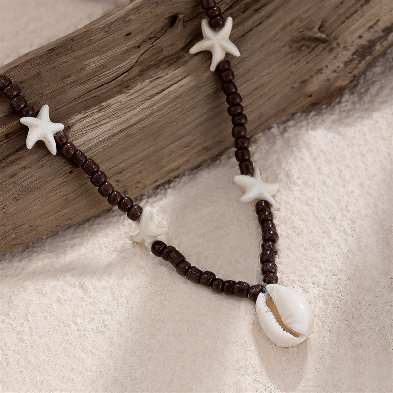 Collier Coquillage Surfeur