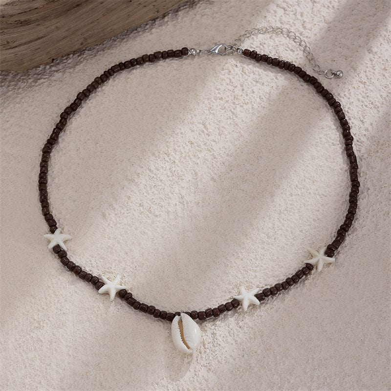 Collier Coquillage Surfeur