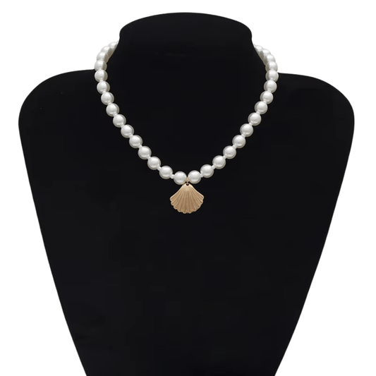 Collier Coquillage Vintage