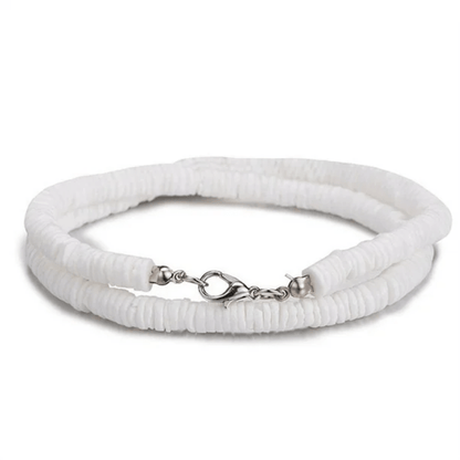 Collier Court Coquillage