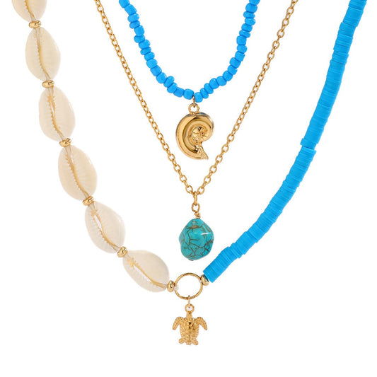 Collier Heishi Coquillage