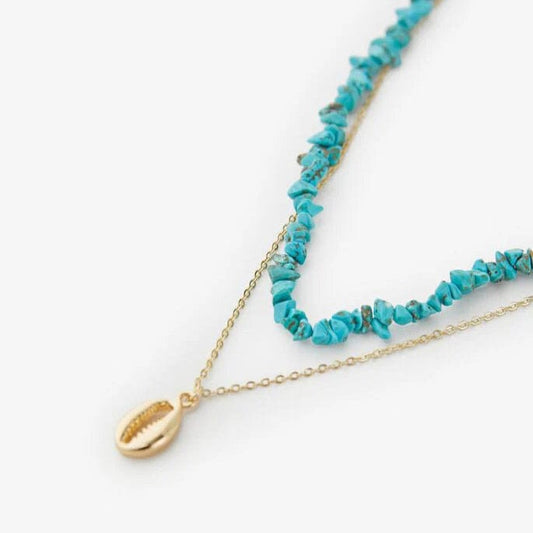 Collier Long Coquillage